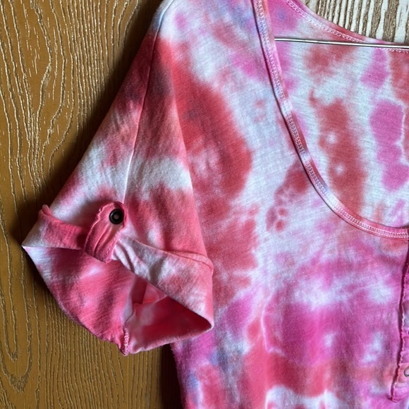 Forever 21 Mini Dress Beach Coverup Tie-dyed Size Small - Picture 6 of 7